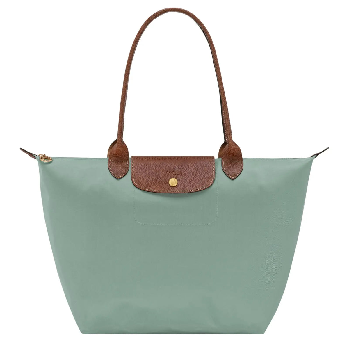 Le Pliage Bolso de Hombro L - Celadón