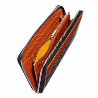 Matignon GM Wallet – Black & Tan