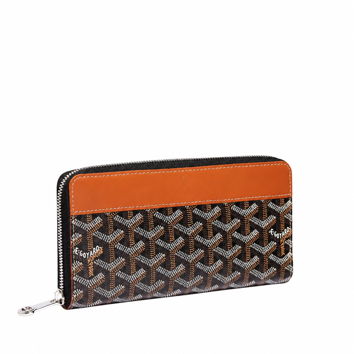Matignon GM Wallet – Black & Tan